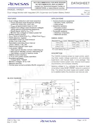 X40021S14Z-BT1 Datasheet Cover