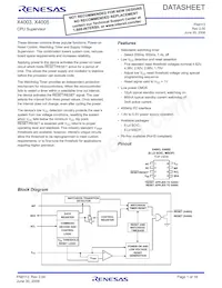 X4003S8Z-4.5A Datasheet Cover