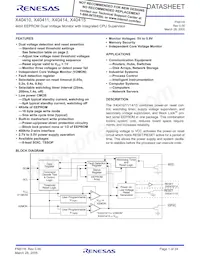 X40415V8I-CT1 Datasheet Cover