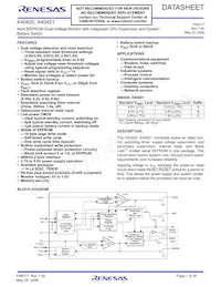 X40421V14I-CT1 Datenblatt Cover