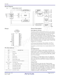 X4C105V20I Datasheet Page 2