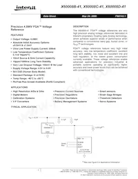 X60008DIS8-41T1 Datasheet Cover