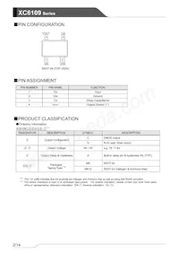 XC6109N50ANR-G Datasheet Page 2