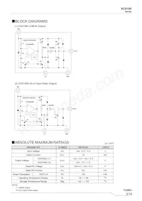 XC6109N50ANR-G Datasheet Page 3
