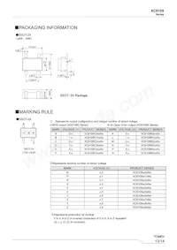 XC6109N50ANR-G Datasheet Page 13