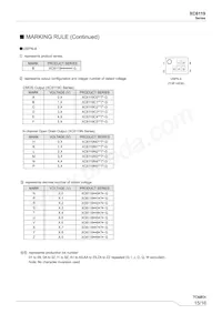 XC6119N18ANR-G Datasheet Page 15