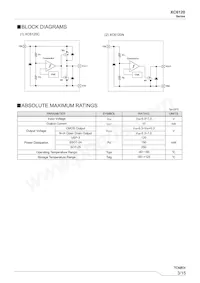 XC6120C102HR-G Datasheet Page 3