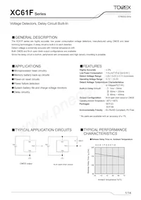 XC61FN2212MR-G Datasheet Copertura