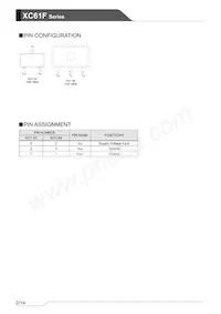 XC61FN2212MR-G Datasheet Pagina 2