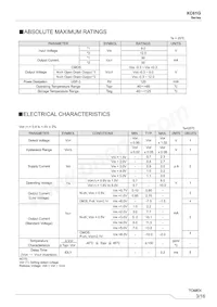XC61GN3302HR-G Datasheet Page 3