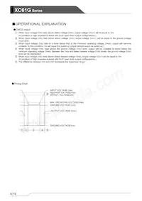 XC61GN3302HR-G Datasheet Pagina 4