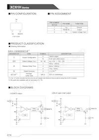 XC61HC2912MR-G Datasheet Page 2