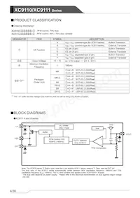 XC9111C331MR-G Datasheet Page 4