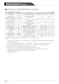 XC9111C331MR-G Datasheet Page 12