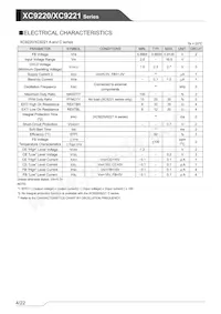 XC9221A09AMR-G Datasheet Page 4