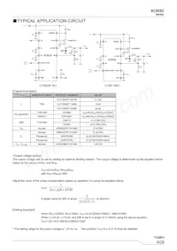 XC9252B08AVR-G Datasheet Page 9