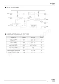 XC9303B093KR-G Datasheet Pagina 3