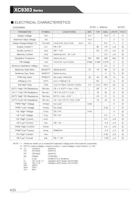 XC9303B093KR-G Datasheet Page 4