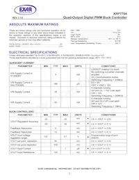 XRP7704ILB-1003-F Datasheet Pagina 2