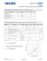 ZRB500F03TC Datasheet Page 2