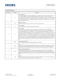 ZXGD3110N8TC Datasheet Page 3