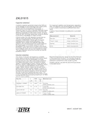 ZXLD1615ET5TA Datasheet Page 8