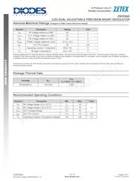 ZXRD060FK-7 Datasheet Page 3