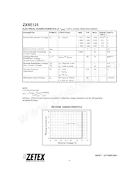 ZXRE125FRSTOA數據表 頁面 4