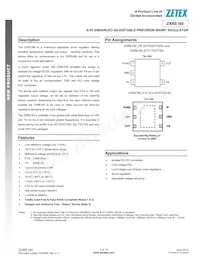 ZXRE160AFT4-7 Datasheet Copertura