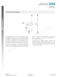 ZXRE160AFT4-7 Datasheet Pagina 3