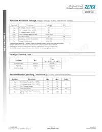 ZXRE160AFT4-7 Datasheet Page 4