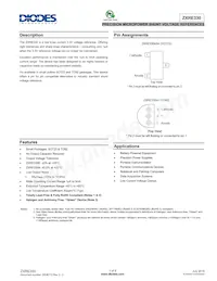ZXRE330ESA-7 Datasheet Cover