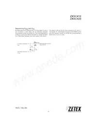 ZXSC420E6TA Datasheet Page 11