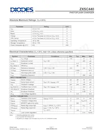 ZXSC440X8TA Datasheet Page 3