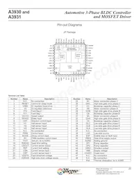 A3931KJP-T Datasheet Page 20