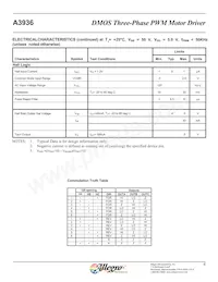 A3936SEDTR-T Datasheet Page 6