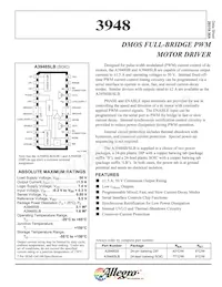 A3948SLBTR Datasheet Page 2