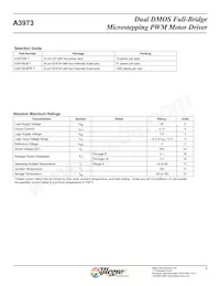 A3973SLBTR-T Datasheet Page 2