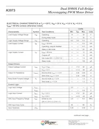 A3973SLBTR-T Datasheet Pagina 4