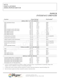 A6273KLWTR Datasheet Page 11
