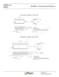 A6801SLW-T Datasheet Page 8
