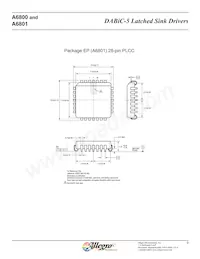 A6801SLWTR-T Datasheet Page 9
