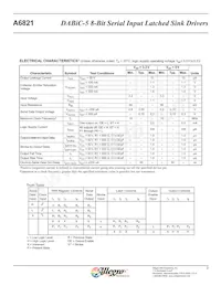 A6821SLWTR-T Datasheet Page 3