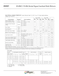 A6841SLWTR-20-T數據表 頁面 3