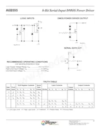 A6B595KLWTR-T Datasheet Page 5