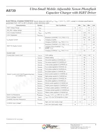 A8739EEETR-T Datasheet Page 5