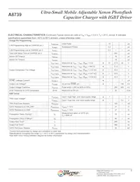 A8739EEETR-T Datasheet Page 6