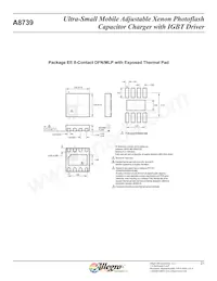 A8739EEETR-T Datasheet Page 22