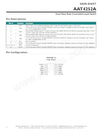 AAT4252AITP-3-T1 Datasheet Pagina 2