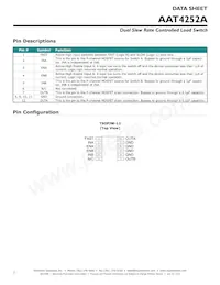 AAT4252AITP-3-T1 Datasheet Page 2